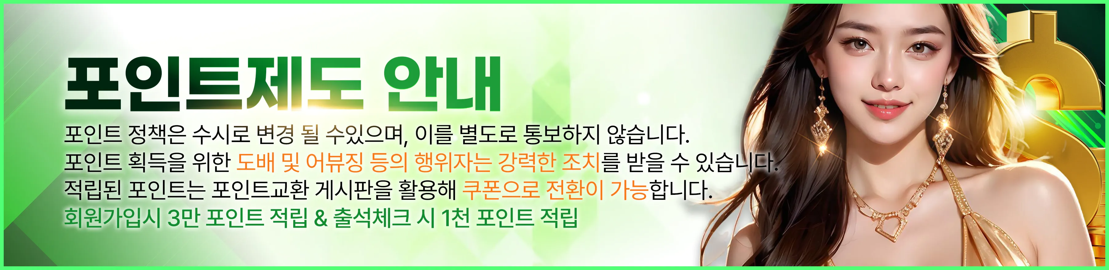 포인트 안내